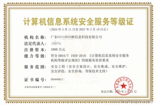 计算机信息系统安全服务等级证办理全解析 以信息系统集成服务为例